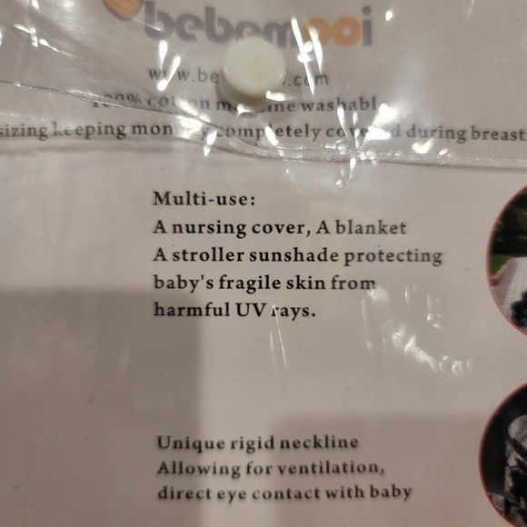 NIP Bebemooi Breastfeeding Nursing Cover - Picture 3 of 5